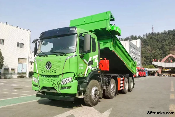 Dongfeng Tuoxing X3 350hp 8X4(12 wheels) 5.6m Dump Truck Exterior (3) | 86Trucks