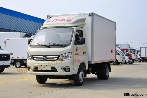 Foton Xiangling M1 1.6L 122hp Gasoline 4X2(6 wheels) 3.12m Refrigerated Truck Exterior (3) | 86Trucks
