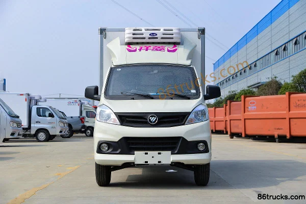 Foton Xiangling V1 1.6L 122hp Gasoline 4X2(6 wheels) 2.8m refrigerated truck (Chengli brand) Exterior (2) | 86Trucks