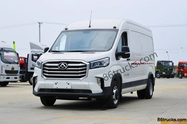 SAIC MAXUS V90 150ch 4X2(6 roues) camion frigorifique 5.94m empattement long toit haut (double pneus arrière) (marque Chengliwei) Extérieur
