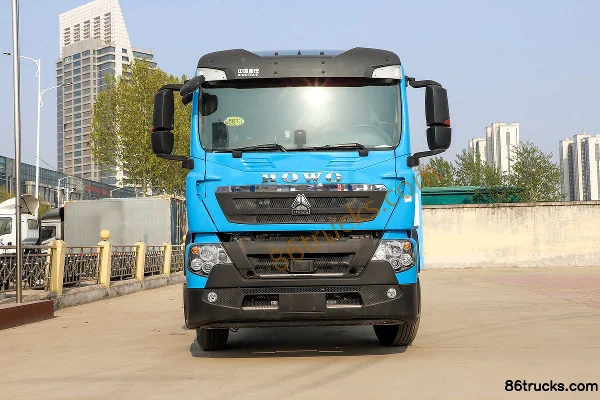 Sinotruk HOWO TX camion lourd 25T 6X4(10 roues) tracteur routier électrique à batterie interchangeable 282 kWh Extérieur (2) | 86Trucks