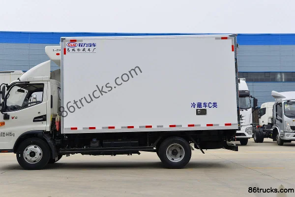 JAC Junling V5 150ch 4X2(6 roues) 4,03m camion frigorifique Carrosserie (2) | 86Trucks