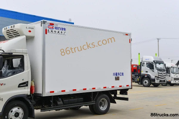 JAC Junling V5 150ch 4X2(6 roues) 4,03m camion frigorifique Carrosserie (1) | 86Trucks