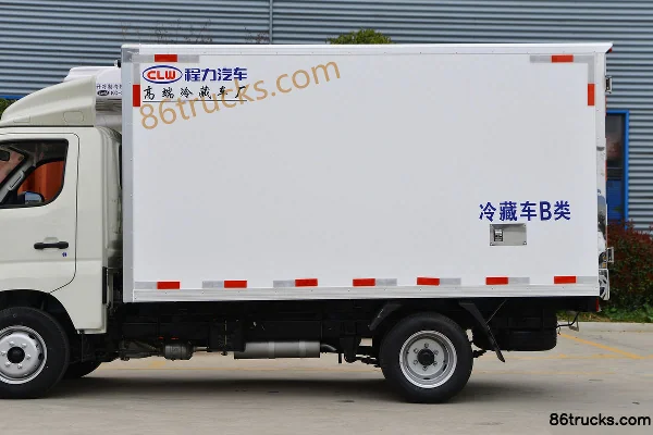 Foton Xiangling M1 1.6L 122 hp Gasoline 4X2(6 wheels) 3.12m Refrigerated Truck (Chengli Brand) Body (2) | 86Trucks