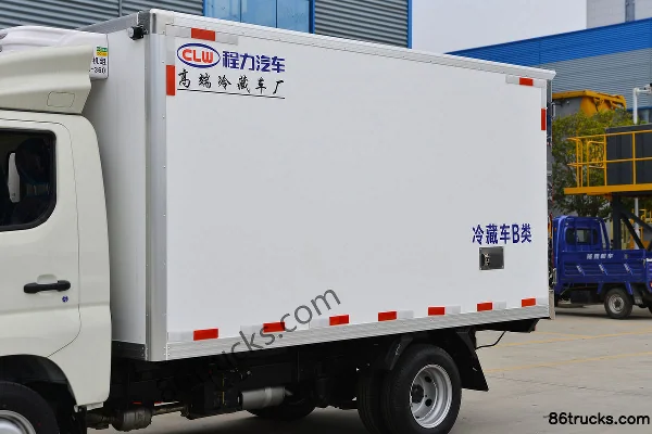 Foton Xiangling M1 1.6L 122 hp Gasoline 4X2(6 wheels) 3.12m Refrigerated Truck (Chengli Brand) Body (1) | 86Trucks