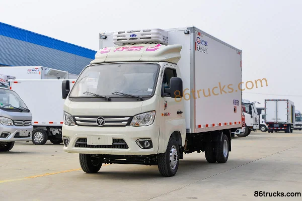 Foton Xiangling M2 1.6L 122 hp gasoline 4X2(6 wheels) 3.5 m refrigerated truck (Chengli brand) Exterior (3) | 86Trucks