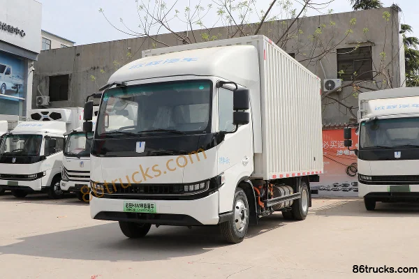 FARIZON Xingzhi H8M Pack Standard 4.5T 4,15 m cabine simple hybride à prolongateur d'autonomie au méthanol plug-in fourgon léger 77,28 kWh 4