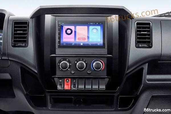 Ruichi EG71 Standard Edition Pioneer I 4.5T 4.15m Single Row Pure Electric Box Van Light Truck 88.02kWh 4X2(6 wheels) Cab (2) | 86Trucks