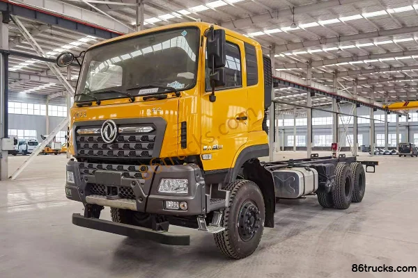 Dongfeng Commercial Vehicle Tianlong KC 340hp 6X4(10 wheels) Power Truck Chassis Exterior (2) | 86Trucks
