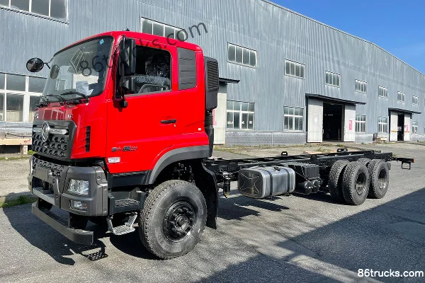 Dongfeng Commercial Vehicle Tianlong KC 340hp 6X4(10 wheels) Power Truck Chassis (Long Wheelbase) Exterior