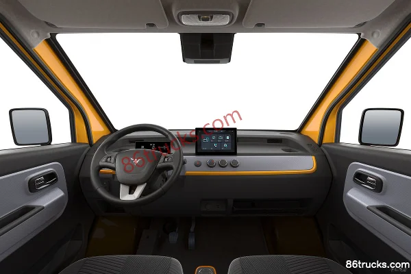 Dali Niumowang D08 Long Range Smart Type 3.2T 2.93m Single Row Pure Electric Van Mini Truck 45.15kWh 4X2(6 wheels) Cab (1) | 86Trucks