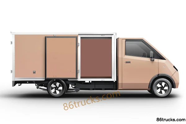 Dali Niumowang D08 Édition Standard Type Standard 3,2T 2,935 m cabine simple électrique pur fourgon micro camion (plancher bas) 37,27 kWh 4X