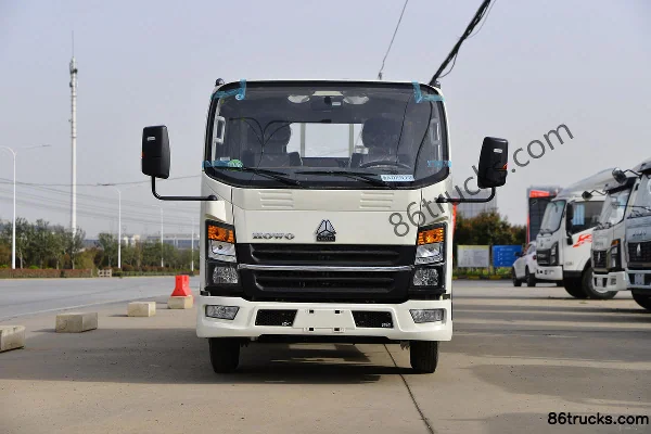 Sinotruk HOWO Hanjun M 140hp 4X2(6 wheels) 4.15m single-row flatbed light truck Exterior (2) | 86Trucks