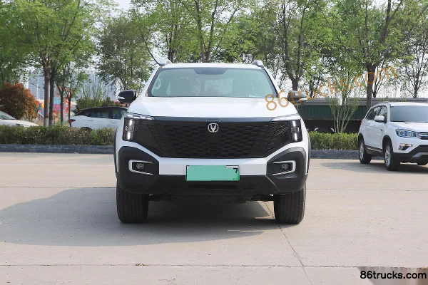 Changan Hunter 2024 Model Knight Edition Flagship Hybrid 4WD Dual Motor Standard Box Double Row Pickup Exterior (2) | 86Trucks