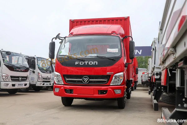 Foton Jiefang Youth Invincible High-End Edition 146 hp 4X2(6 wheels) 4.14m single-row van light truck Exterior (3) | 86Trucks
