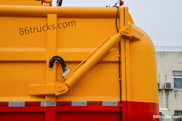 SAIC Hongyan Jiebao 350 ch 8X4(12 roues) camion de transport de boue (marque Huawei Chile) Carrosserie (3) | 86Trucks