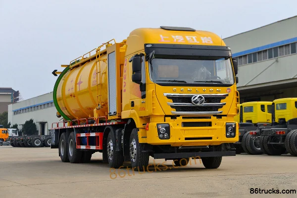 SAIC Hongyan SAIC Hongyan Genlyon Heavy Truck suction/septic tank truck