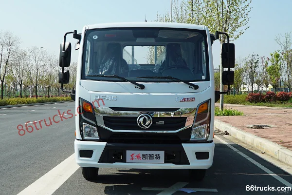 Dongfeng Captain Nebula K5-S Leading Edition 127hp 4X2(6 wheels) 3.8m Single-row Flatbed Light Truck (China VI) Exterior (2) | 86Trucks