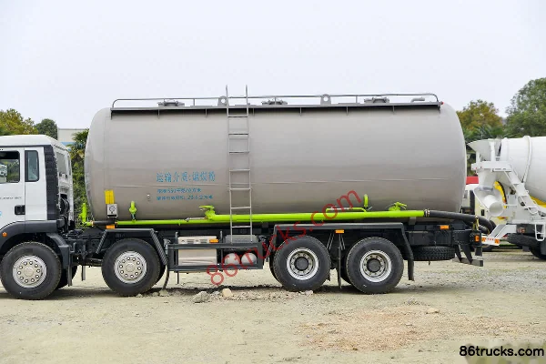 Sinotruk Sitrak C5H 350 hp 8X4(12 wheels) Low Density Powder Material Transport Truck (China VI) (Huawei Chille Brand) Body (2) | 86Trucks