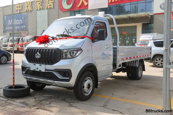 Ankai Shenqi T30 AC Super Value Edition 1.6L 122hp 4X2(6 wheels) Gasoline 3.3m Single Row Flatbed Mini Truck Exterior (3) | 86Trucks