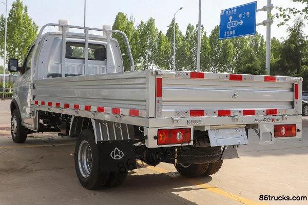 Ankai Shenqi T30 AC Super Value Edition 1.6L 122hp 4X2(6 wheels) Gasoline 3.3m Single Row Flatbed Mini Truck Body (3) | 86Trucks
