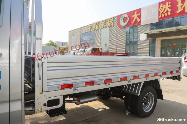 Ankai Shenqi T30 AC Super Value Edition 1.6L 122hp 4X2(6 wheels) Gasoline 3.3m Single Row Flatbed Mini Truck Body (1) | 86Trucks