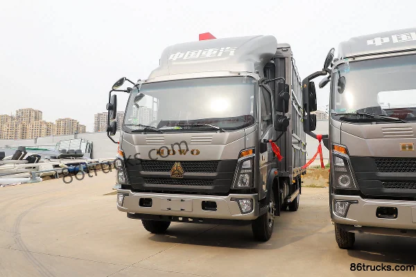 Sinotruk HOWO Hanjiang 170 ch 4X2(6 roues) Camion plateau à ridelles 4,15 m cabine simple (WLY 8 vitesses) Extérieur (3) | 86Trucks