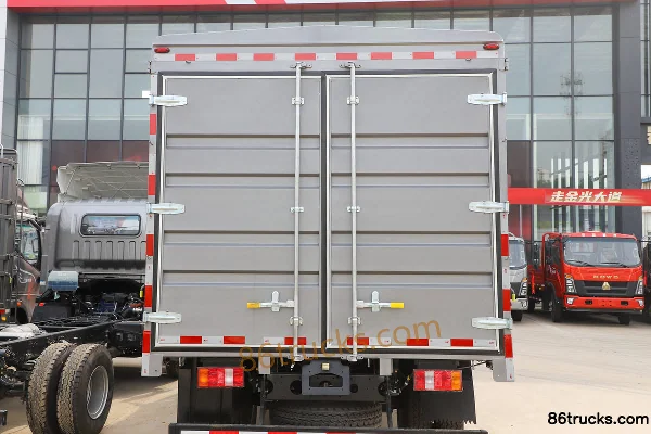 Sinotruk HOWO Hanjiang 170 ch 4X2(6 roues) Camion plateau à ridelles 4,15 m cabine simple (WLY 8 vitesses) Carrosserie (3) | 86Trucks