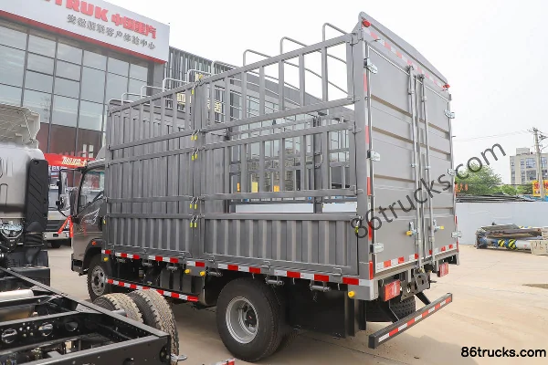 Sinotruk HOWO Hanjiang 170 ch 4X2(6 roues) Camion plateau à ridelles 4,15 m cabine simple (WLY 8 vitesses) Carrosserie (1) | 86Trucks