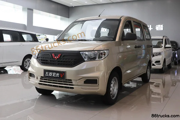 Wuling Hongguang V 2022 Jinqu Edition 99hp 1.5L Gasoline 5-Seat Van (China VI) Exterior (2) | 86Trucks
