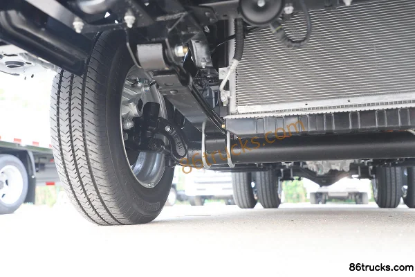 Yuejin Fuxing ES80 4.1T 3.65m Single Row Pure Electric Flatbed Mini Truck 55.7kWh 4X2(6 wheels) Chassis (2) | 86Trucks
