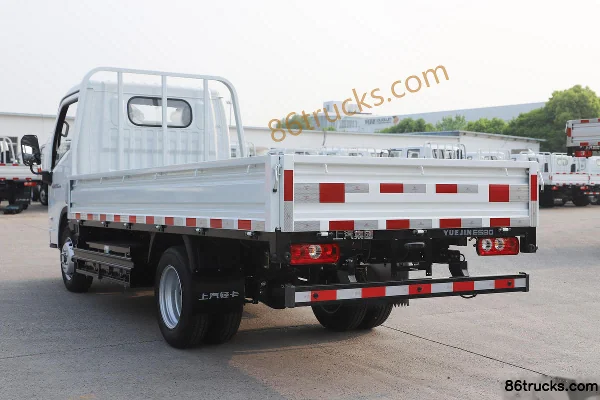 Yuejin Fuxing ES80 4.1T 3.65m Single Row Pure Electric Flatbed Mini Truck 55.7kWh 4X2(6 wheels) Body (2) | 86Trucks