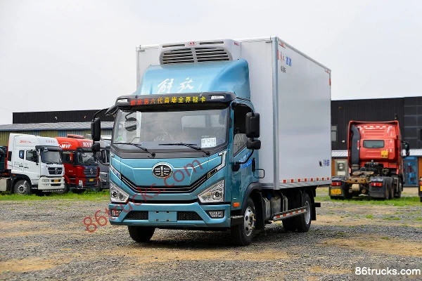 FAW Jiefang Hu 6G 160 ch 4X2(6 roues) 4,05 m camion frigorifique Extérieur (3) | 86Trucks