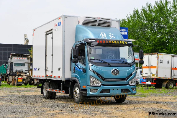 FAW Jiefang Hu 6G 160 ch 4X2(6 roues) 4,05 m camion frigorifique Extérieur