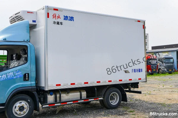 FAW Jiefang Hu 6G 160 ch 4X2(6 roues) 4,05 m camion frigorifique Carrosserie (1) | 86Trucks