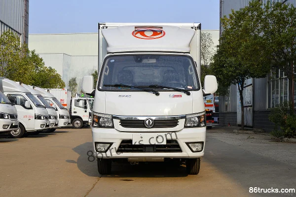 Dongfeng Tuyi T5 1.5L 113 hp gasoline 4X2(6 wheels) flammable liquid van truck (Chufei brand) Exterior (2) | 86Trucks