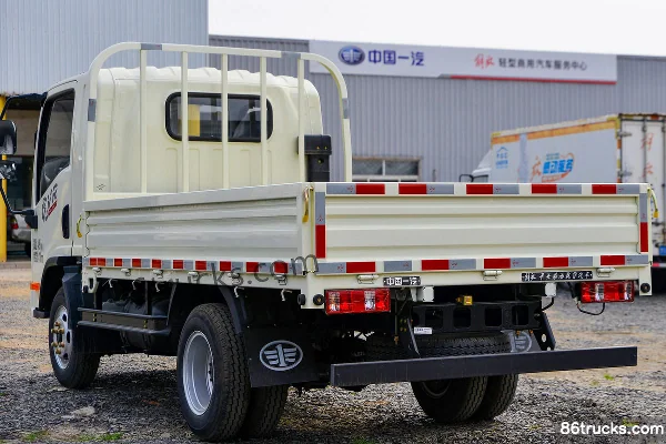 FAW Jiefang Hu VR 110 hp 4X2(6 roues) 3.82m half-row flatbed light truck (China VI) Carrosserie (3) | 86Trucks