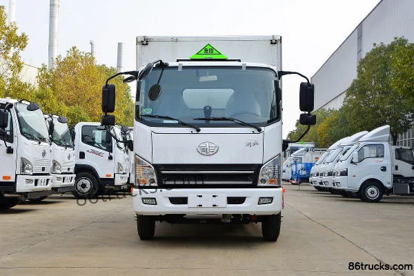 FAW Jiefang Hu VN 140 hp 4X2(6 wheels) Explosive Transport Truck (Chufei Brand) Exterior (2) | 86Trucks