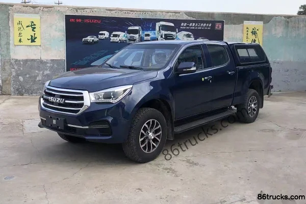 Qingling Isuzu Daka TAGA 2024 Elite Edition 3.0T Diesel 143 hp Box Engineering Truck Pickup Exterior (2) | 86Trucks
