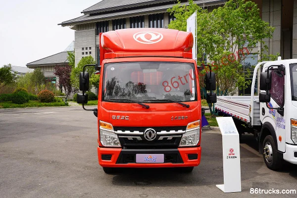 Dongfeng Duolika D5 Super Power 2.0L 150 hp 4X2(6 wheels) Gasoline 4.02m single-row box van light truck Exterior (2) | 86Trucks