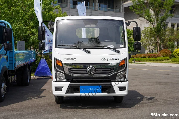 Dongfeng Duolika D5 122 ch 4X2(6 roues) CNG camion léger à plateaux à cabine simple 4 m Extérieur (2) | 86Trucks