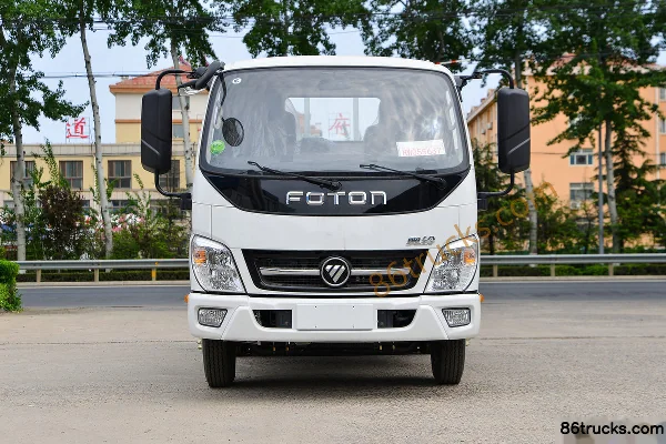 Foton Aoling Jiyun Youth Invincible Edition 146 hp 4X2(6 wheels) 3.655m Single Row Flatbed Light Truck Exterior (2) | 86Trucks