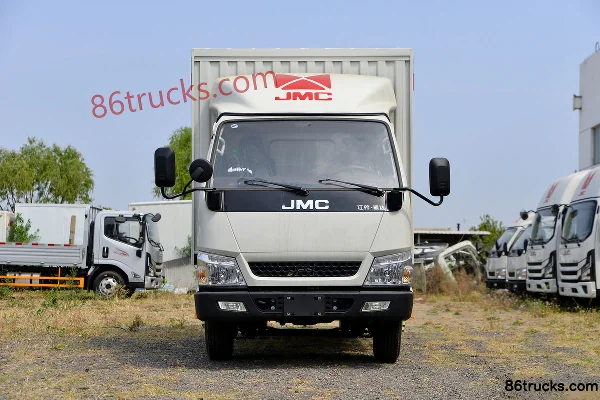 JMC Shunda Narrow Body Luxury Edition 116hp 4X2(6 wheels) 3.1m Single Row Van Light Truck Exterior (2) | 86Trucks