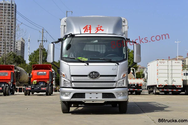FAW Jiefang Lingtu 165 hp 4X2(6 wheels) 4.16m Single Row Cage Cargo Light Truck (Wide Body) Exterior (2) | 86Trucks