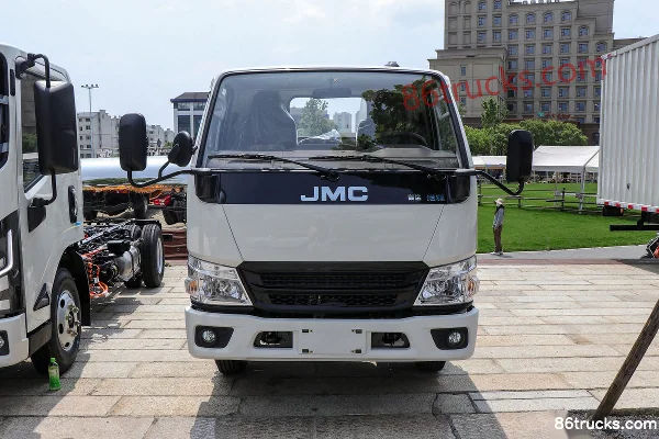 JMC Shunda EV 4.5T 4.155m Single Row Plug-in Extended Range Hybrid Flatbed Light Truck 18.43kWh 4X2(6 wheels) Exterior (2) | 86Trucks