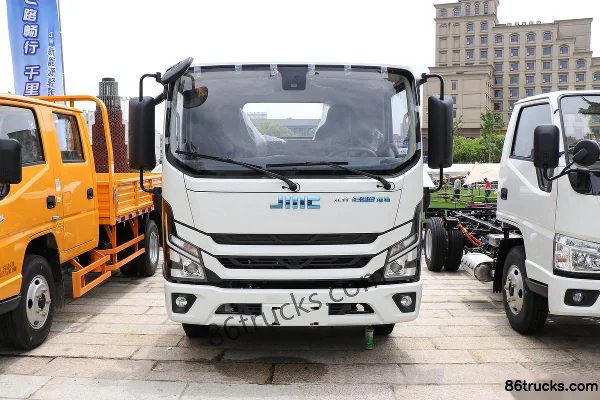 JMC Lexing E-Luda 4.5T 4.2m Single-Cab Plug-in Range-Extended Hybrid Flatbed Light Truck (Air Brake) 50.38kWh 4X2(6 wheels) Exterior (2) | 8