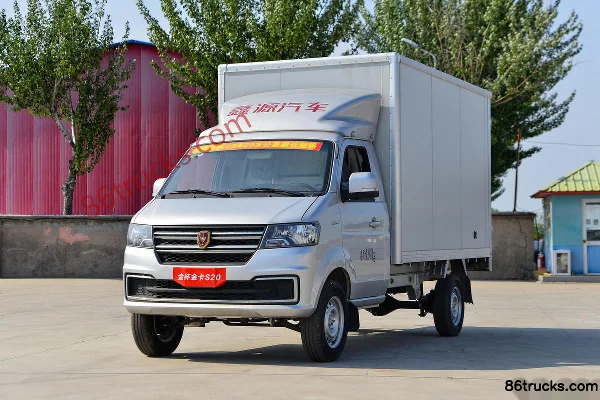 Jinbei Jinka S2 Comfort 1.6L 123 ch 4X2(6 roues) essence 3,05 m fourgon monoplace Extérieur (3) | 86Trucks