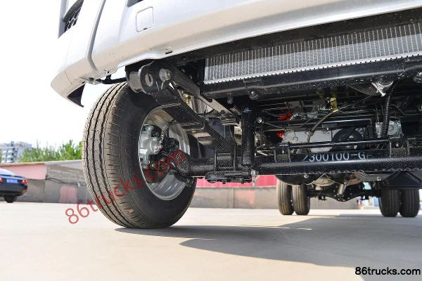 Jinbei T5L 2024 Comfort 1.6L 123hp 4X2(6 wheels) Gasoline 2.85m Double-row Flatbed Micro Truck Chassis (2) | 86Trucks