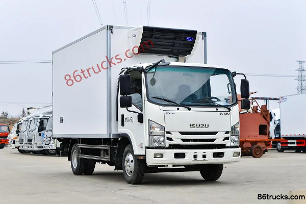 Isuzu KV100 132 ch 4X2(6 roues) camion frigorifique 4,07 m (marque Chengliwei) Extérieur