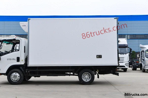 Isuzu KV100 132 ch 4X2(6 roues) camion frigorifique 4,07 m (marque Chengliwei) Carrosserie (2) | 86Trucks
